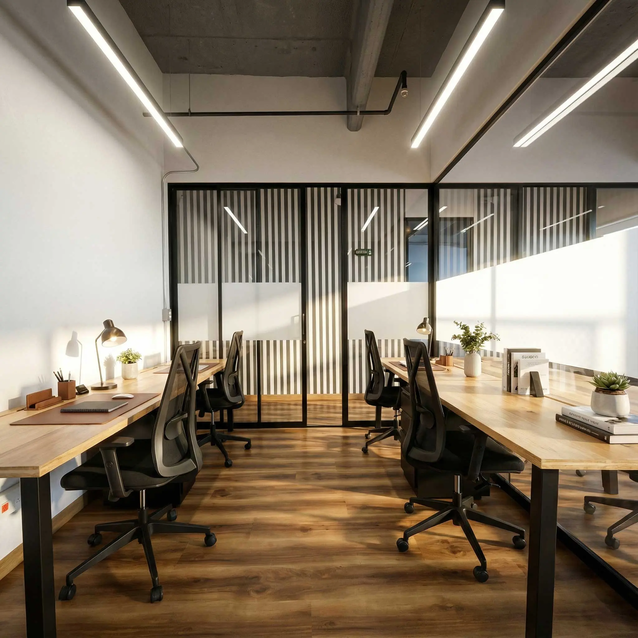 Sala de Reuniones con Cafetera